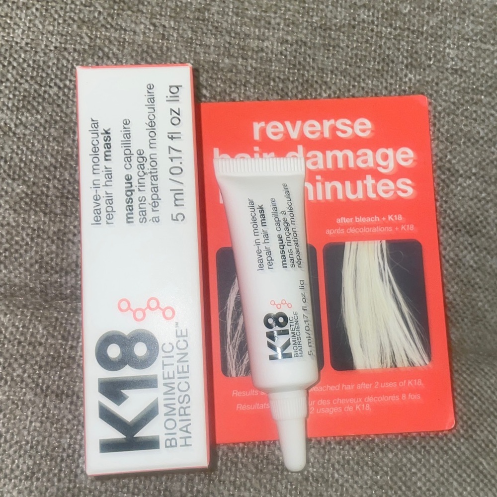 K18 leave-in molecular repair hair mask